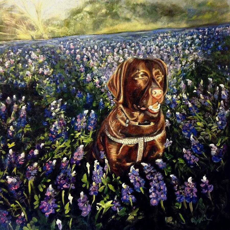 Otis in the Bluebonnets by J Reynolds Dail Otis in the Bluebonnets by J Reynolds Dail