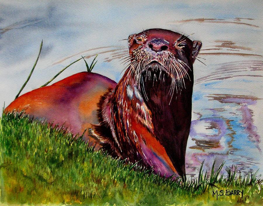 Ott Painting by Maria Barry