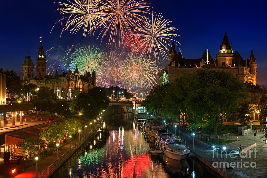 Ottawa Fireworks Festival Photograph by Tony Ianiro Fine Art America