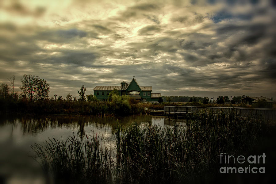 Nature Photograph - Ottawa Wildlife Refuge Visitor Center by Gaby Swanson Nature Photograph - Ottawa Wildlife Refuge Visitor Center by Gaby Swanson