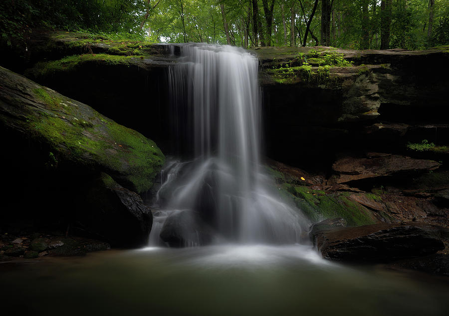 Otter Falls - Seven Devils, North Carolina by Mike Koenig Otter Falls - Seven Devils, North Carolina by Mike Koenig