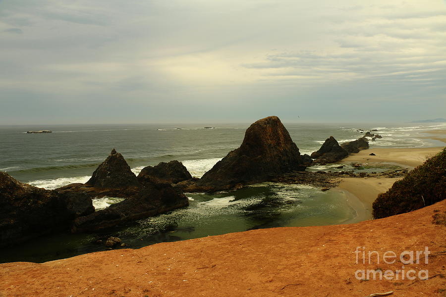 Otter Rock Beach  Photograph by Christiane Schulze Art And Photography