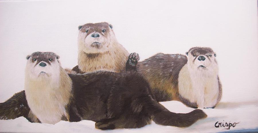 Otters. by Jean Yves Crispo Otters. by Jean Yves Crispo