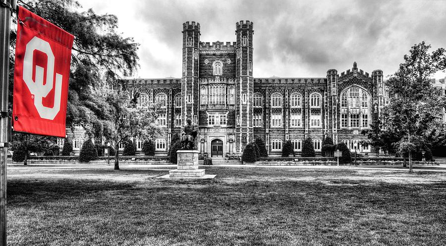 OU Evens Hall Photograph by JC Findley