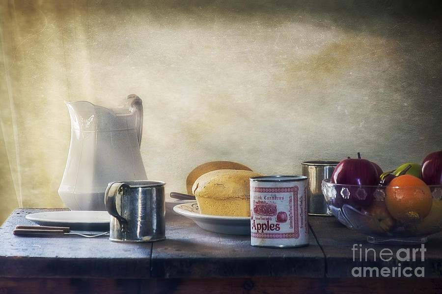 Still Life Photograph - Our Daily Bread by Priscilla Burgers