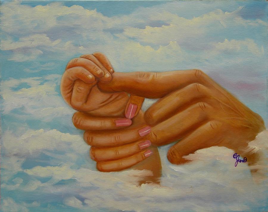 Our Hands Painting by Joni McPherson