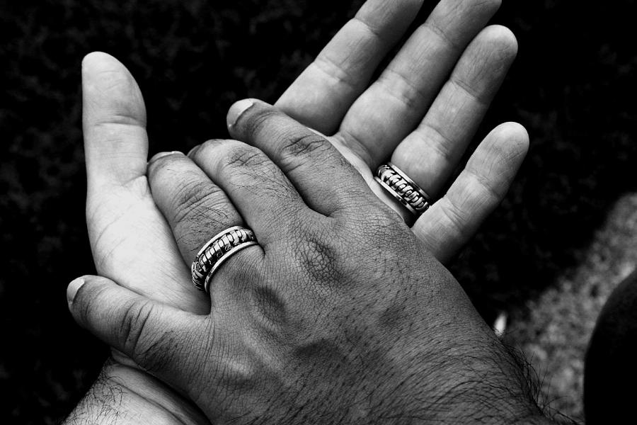 Our  Hands Photograph by William Meemken