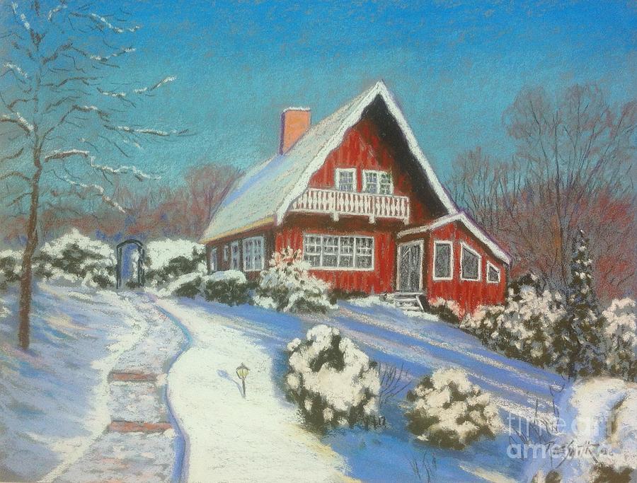 Our Home Pastel by Rae  Smith  PAC