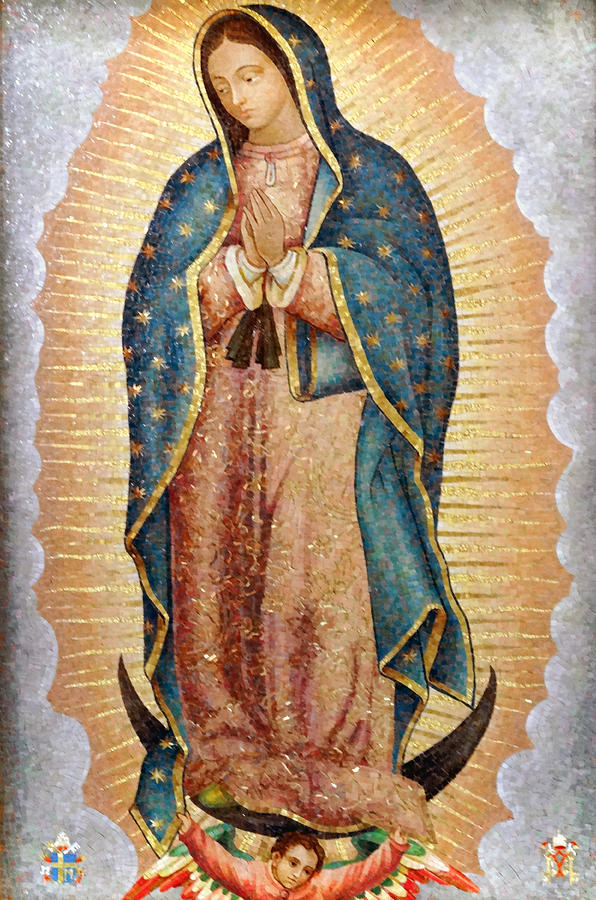 Los Angeles Photograph - Our Lady of Guadalupe by Ariel Pedraza