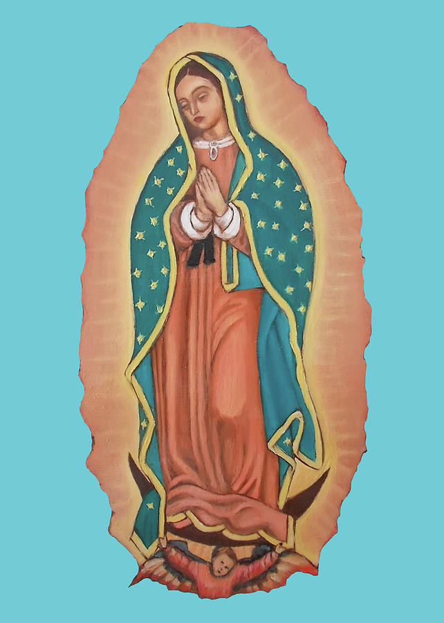 Our Lady of Guadalupe Painting by Donna Haupt - Fine Art America