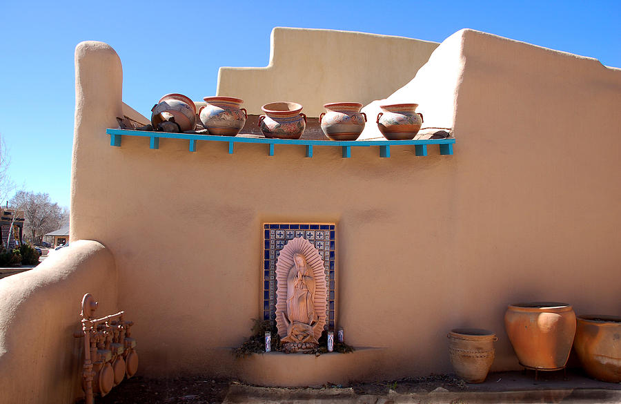 Our Lady of Guadalupe Shrine Taos Photograph by Kathleen Stephens
