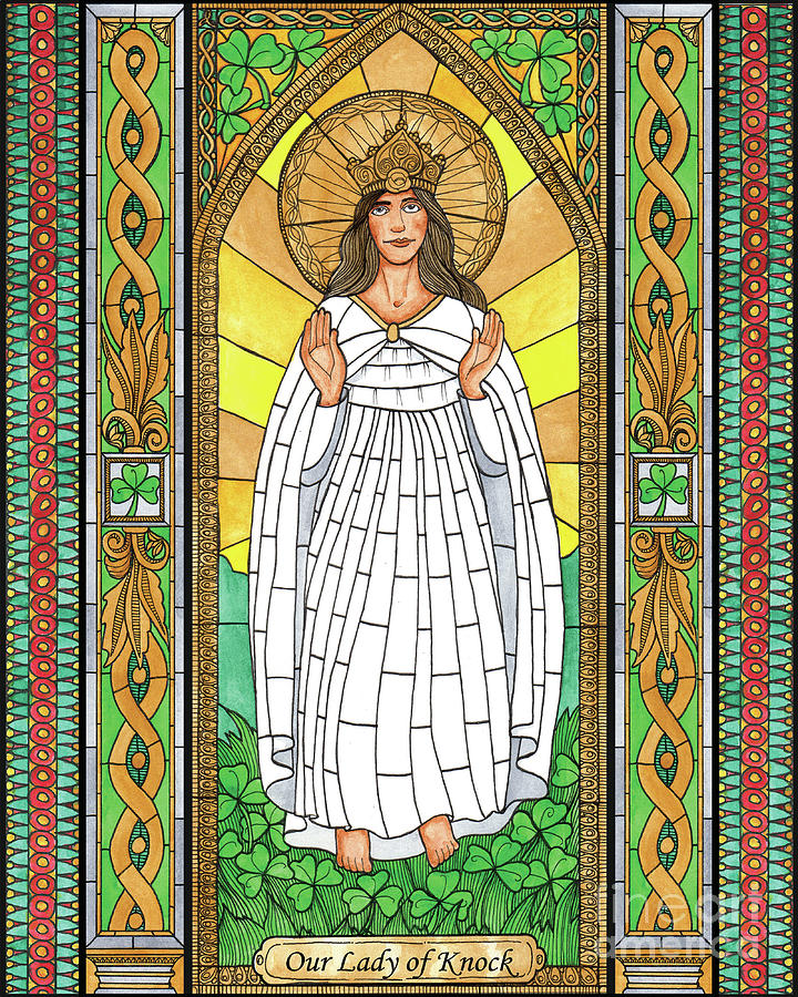 Our Lady of Knock Painting by Brenda Nippert