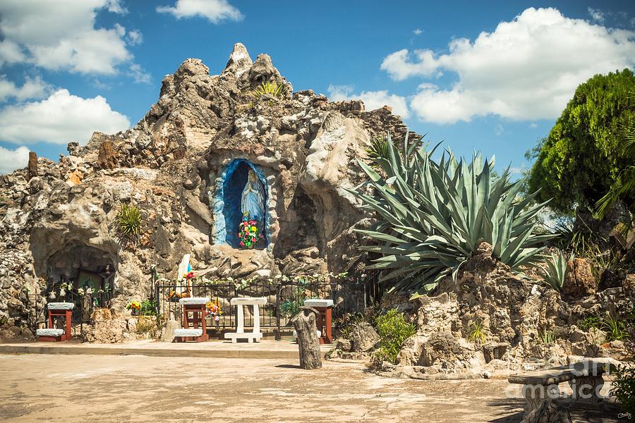 Our Lady of Lourdes Grotto Photograph by Imagery by Charly