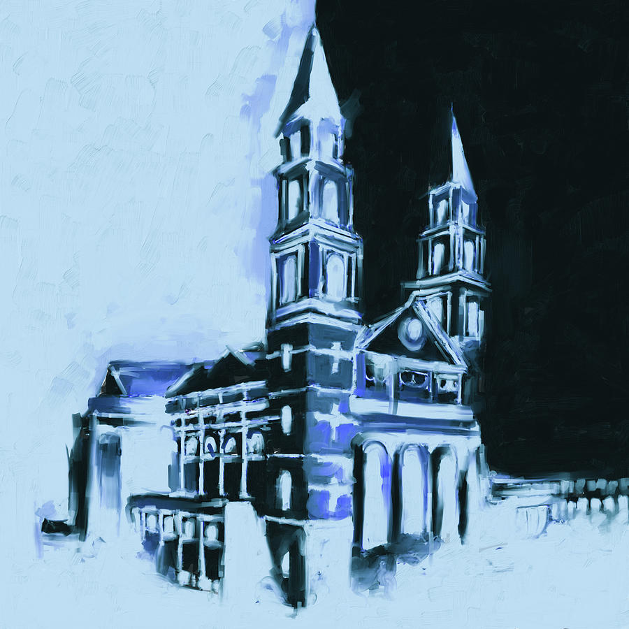 Our Lady of Sorrows Basilica, East Garfield Park 531 4 Painting by Mawra Tahreem
