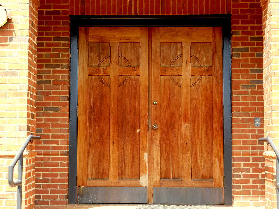 OUR LADY OF THE ANGELS Monastery Doors Photograph by Arlane Crump ...