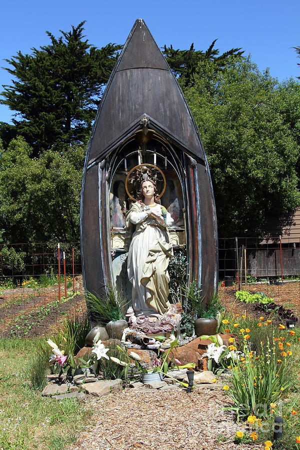 Our Lady of The Harbor Point Reyes Station California 7D15911 Photograph by San Francisco