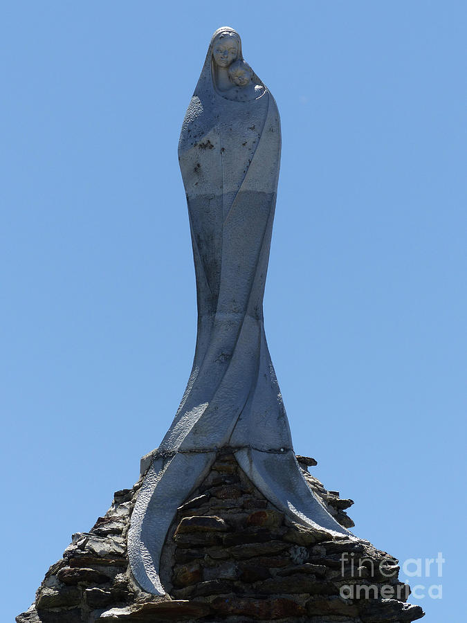 Our Lady of the Snows Sculpture Photograph by Phil Banks