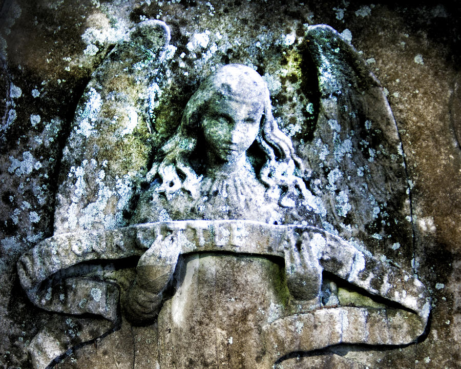 Our Little Angel Stone Carving Horizontal by John Harmon Our Little Angel Stone Carving Horizontal by John Harmon