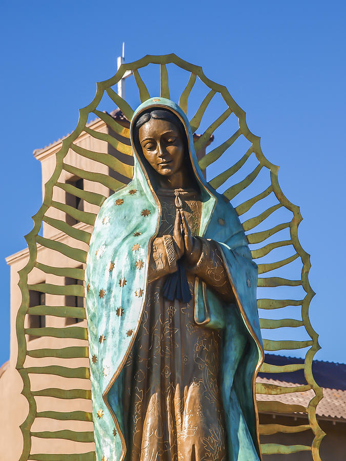Madonna Photograph - Our Mother of Guadalupe by Ralph Brannan