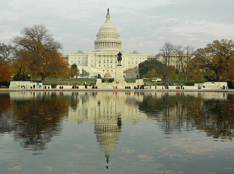Fall Photograph - Our Nations Capitol by Emmy Vickers