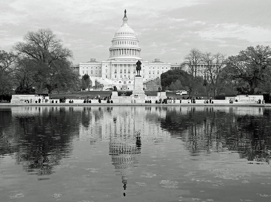Capitol Building Photograph - Our Nations Capitol - Washington DC  by Emmy Marie Vickers