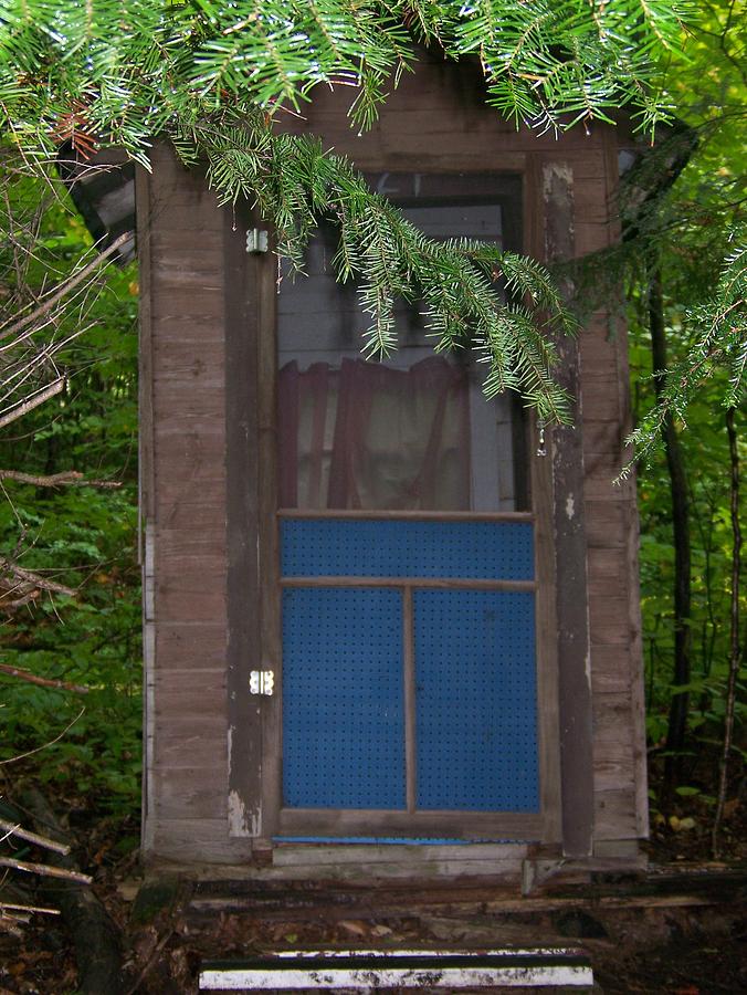 Our Outhouse - Photograph Photograph by Jackie Mueller-Jones