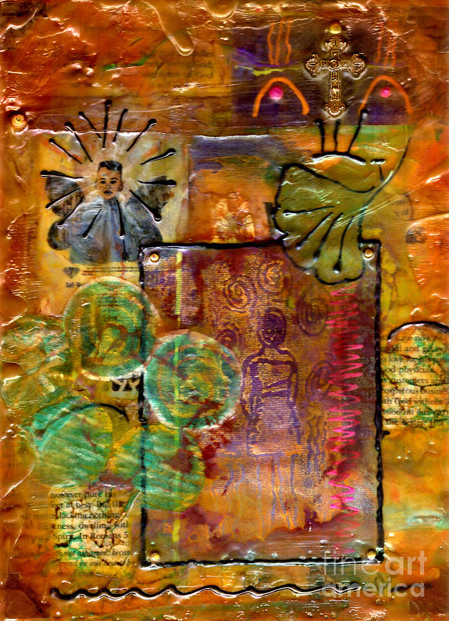 Our Salvation Mixed Media by Angela L Walker