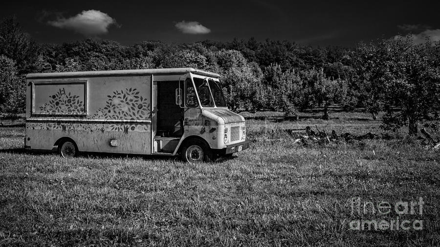 Truck Photograph - Out in the Orchard by Edward Fielding