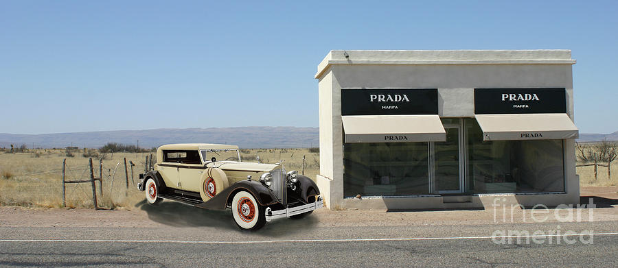 Texas Photograph - Out of gas at Prada by Jack Pumphrey