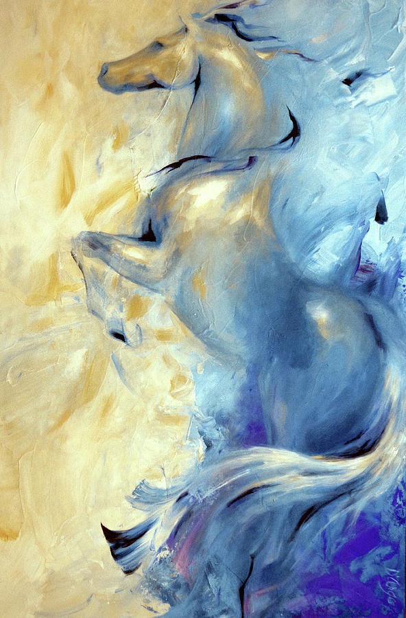 Out Of The Blue 2 Painting by Dina Dargo