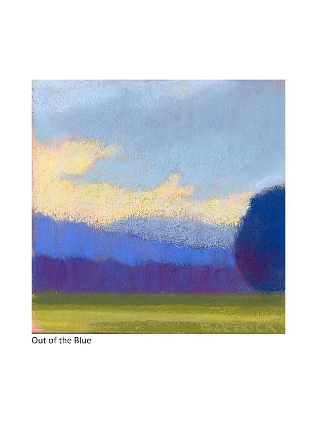 Out of the Blue Painting by Betsy Derrick