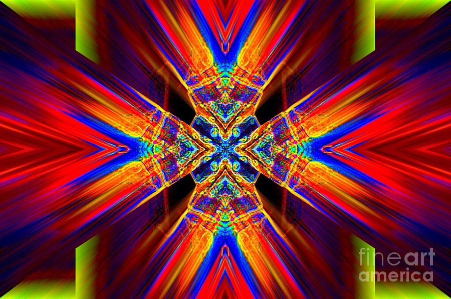 Abstract Digital Art - Out Of The Box by Lorles Lifestyles Abstract Digital Art - Out Of The Box by Lorles Lifestyles
