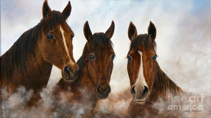 Out of the Fog  SOLD Painting by Sandy Brindle