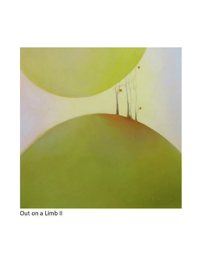 Out on a Limb II Painting by Betsy Derrick