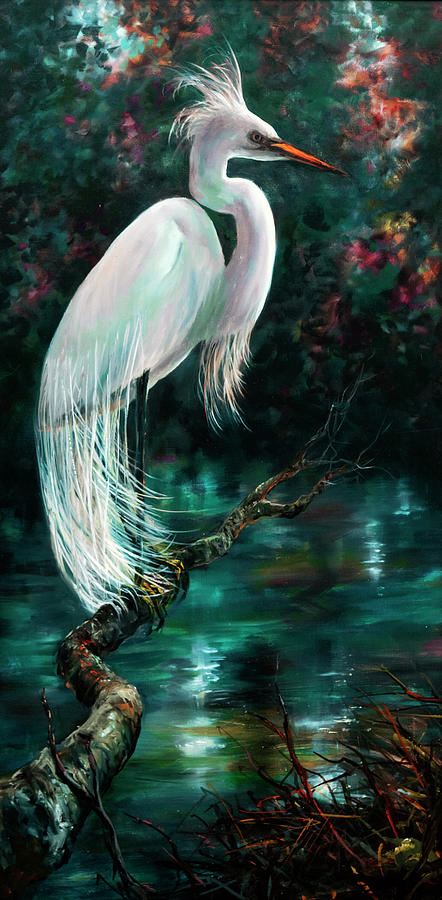 Out On A Limb Painting by Lynne Pittard