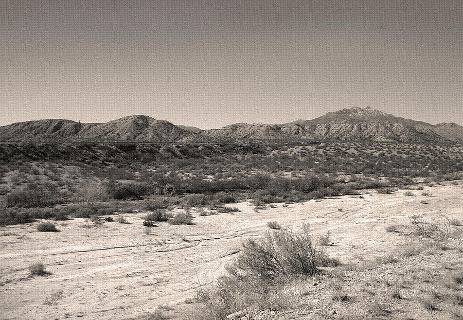 Mountain Photograph - Out Wickenburg Way by Gordon Beck