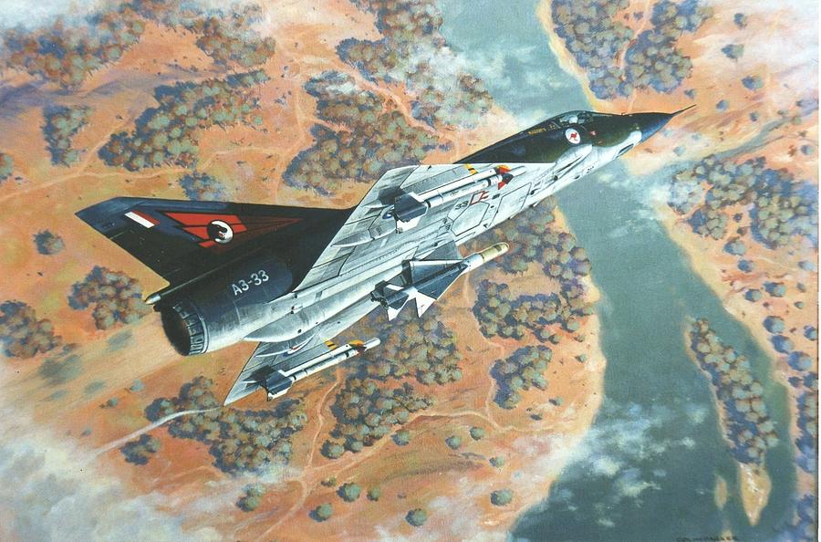 Outback Mirage Painting by Colin Parker