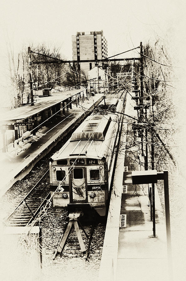 Outbound Train Photograph by Bill Cannon