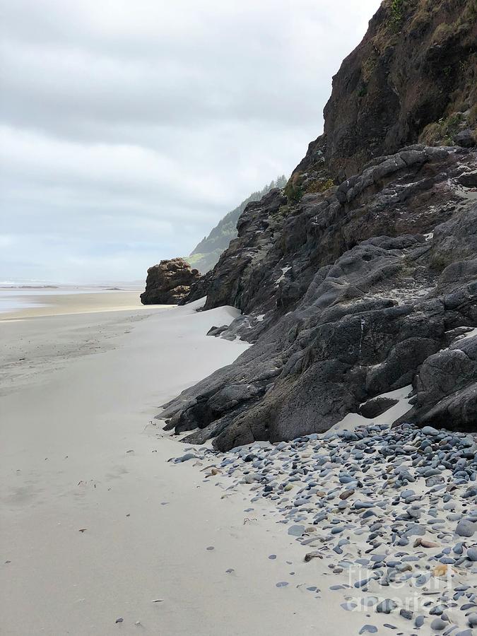 Outcroppings on The Beach Photograph by Denise A White - Fine Art America