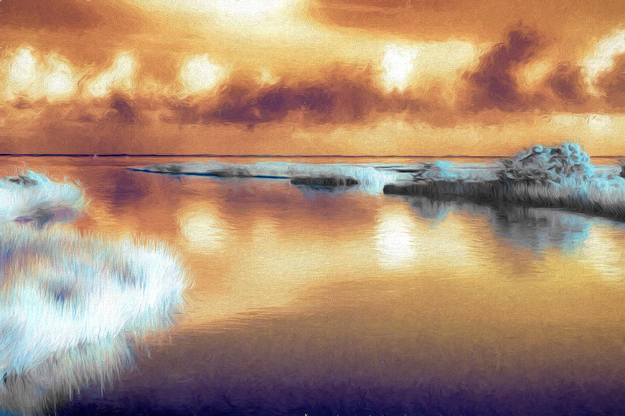 Outer Banks Memories 2 AP Painting by Dan Carmichael