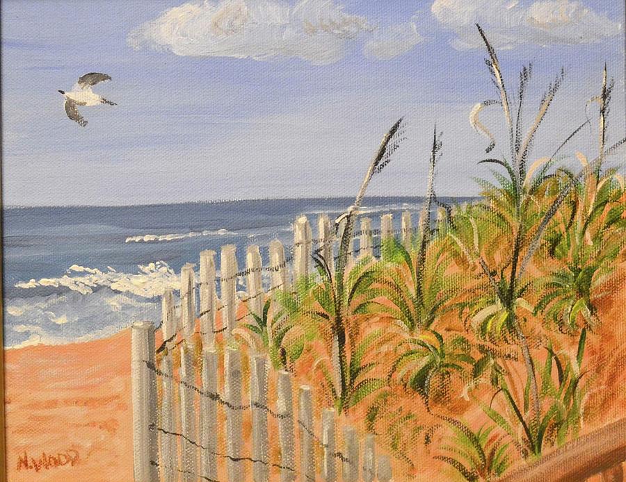 Outer Banks Painting by Nancy Sisco