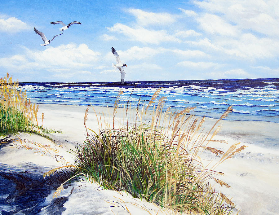 Outer Banks Painting by Pamela Nations