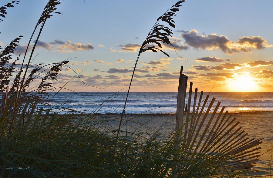 Outer Banks Sunrise Photograph by Barbara Ann Bell