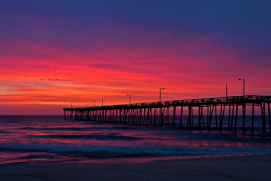 Outer Banks Sunrise Photograph by Don Mercer