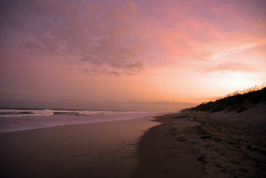 Sunset Photograph - Outer Banks Sunset by Patrick  Flynn