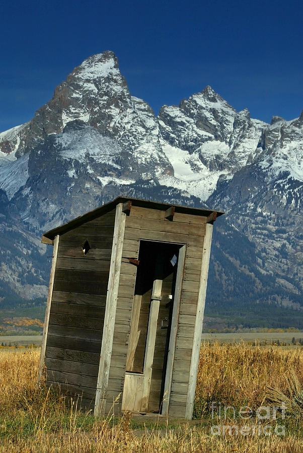 Outhouse Photograph by Jean-Louis Klein & Marie-Luce Hubert