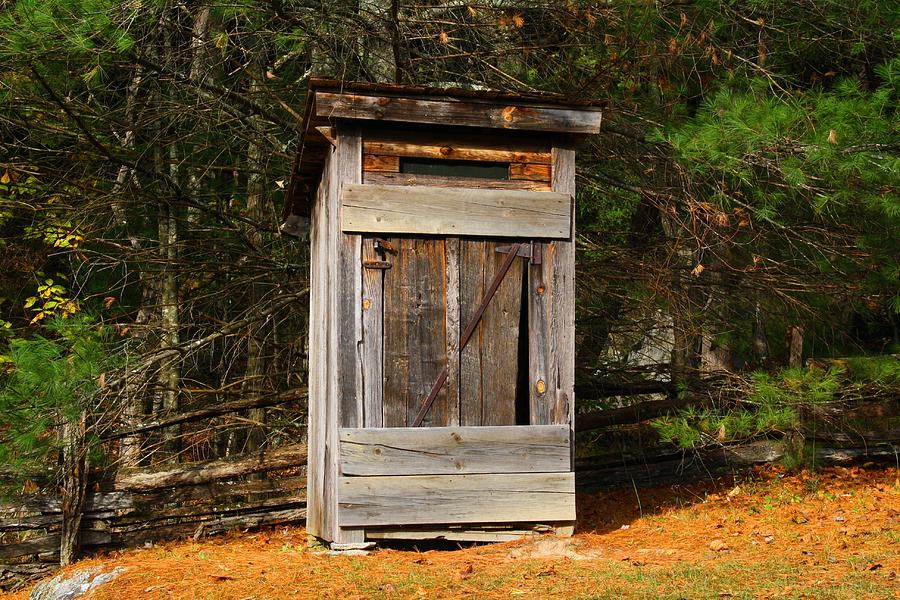 Outhouse Photograph - Outhouse by Kathryn Meyer