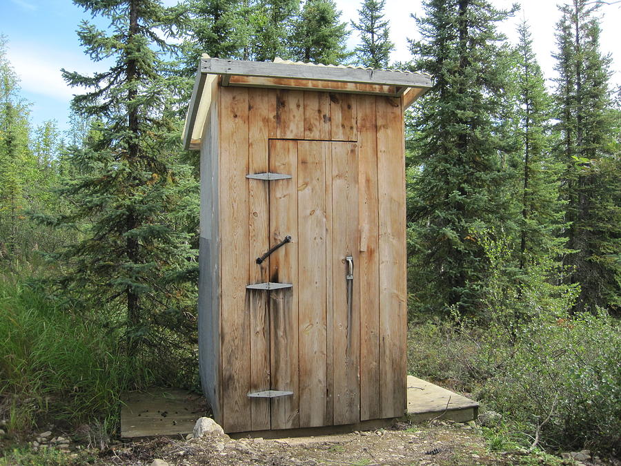 Outhouse  Photograph by Lucinda VanVleck