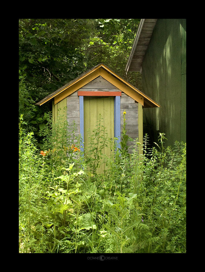 Outhouse Photograph by Tim Nyberg