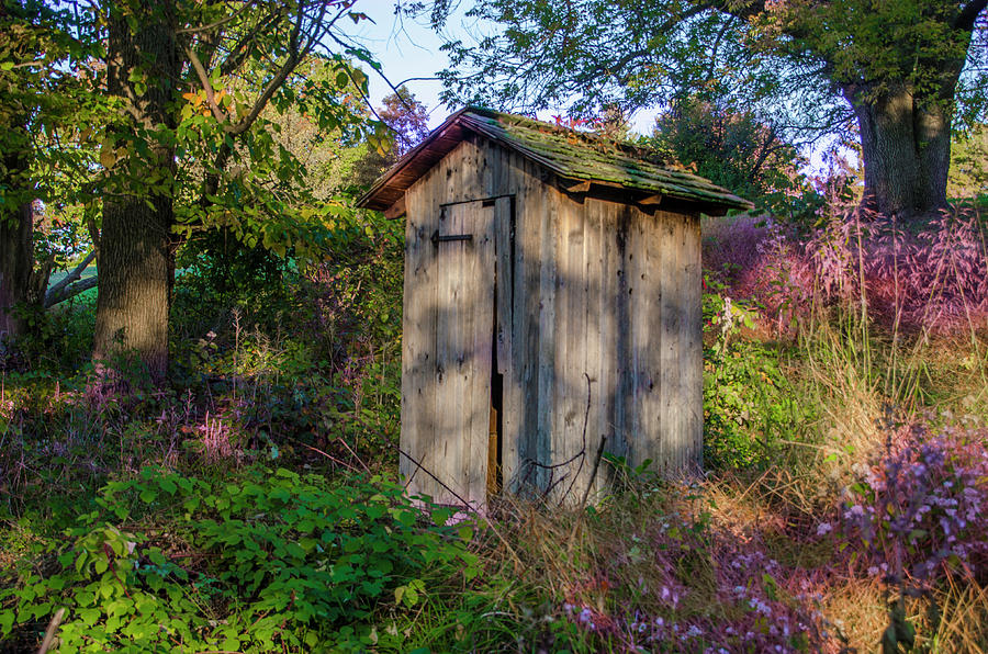 Outhouse - Valley Forge Pennsylvania Photograph by Bill Cannon